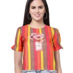 Trendy Women's Crop Top – Half Sleeve & Stylish