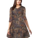 Women's Cotton Midi Dress – Elegant & Stylish