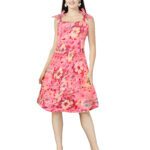 Women's Cotton Midi Dress – Elegant & Stylish